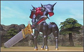 Ataki tego potwora są relatywnie słabe, ale aby móc zadawać mu normalne obrażenia, będziesz musiał osłabić go magią - Road to Jibral | Solucja - DVD1 | Blue Dragon - Blue Dragon - poradnik do gry