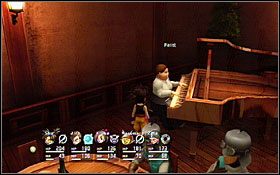 Po wyjściu zamku ponownie spotkasz Toripo - jegomościa handlującego przedmiotami zwiększającymi na stałe parametry postaci - Jibral | Solucja - DVD2 | Blue Dragon - Blue Dragon - poradnik do gry