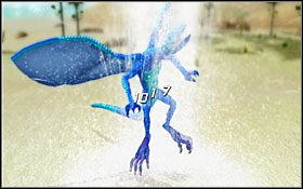 Ten smok nie zawiesza poprzeczki ekstremalnie wysoko, ale ma naprawdę wielką liczbę HP (nie przesadzając, koło 25-30 tysięcy) - Smoki | Solucja - DVD3 - Misje poboczne | Blue Dragon - Blue Dragon - poradnik do gry