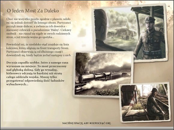 Misja numer dwa jest odrobinę trudniejsza niż poprzednia, ale też pod wieloma względami podobna do niej - Misja 2 - O jeden most za daleko - cz. 1 | Mortyr III Akcje Dywersyjne - Mortyr III: Akcje Dywersyjne - poradnik do gry