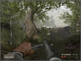 Ostrożnie przemieszczamy się w kierunku wschodnim - Misja 2 - O jeden most za daleko - cz. 1 | Mortyr III Akcje Dywersyjne - Mortyr III: Akcje Dywersyjne - poradnik do gry