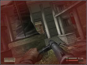 Dostępu do banku pilnują czterej przeciwnicy - Misja 4 - Wyłamania i włamania - cz. 2 | Mortyr III Akcje Dywersyjne - Mortyr III: Akcje Dywersyjne - poradnik do gry