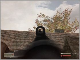 W wiosce natkniemy się na w sumie pięciu przeciwników - Misja 6 - Mayday, Mayday - cz. 1 | Mortyr III Akcje Dywersyjne - Mortyr III: Akcje Dywersyjne - poradnik do gry