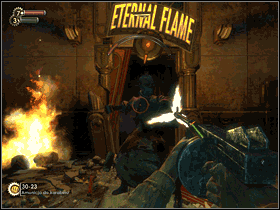05 - Weź nagranie (jest pod portretem) i idź dalej na południe - Pawilon Medyczny (Medical Pavillon) (1) | Solucja BioShock - BioShock - poradnik do gry
