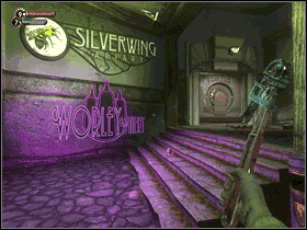 04 - Drzwi do Pump Room zamknięte są na zamek szyfrowy - Targ Farmerów (Farmers Market) | Solucja BioShock - BioShock - poradnik do gry