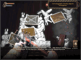 15 - Zejdź w dół po schodach opisanych jako G (aby były otwarte, musisz wcześniej wcisnąć przycisk z punktu [14 ]) - Zamek Sybarytów (Fort Frolic) (2) | Solucja BioShock - BioShock - poradnik do gry