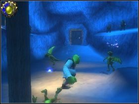 3 - [Solucja] Etap 9 - Wysoki wysoki szczyt | Shrek Trzeci - Shrek Trzeci - poradnik do gry