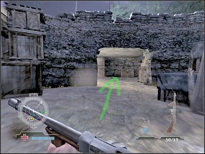 Osobiście nie radziłbym wychylać się z kryjówki, gdyż w ten sposób straciłbyś bardzo dużo czasu - Defeat Enemy Ambush | Operation Avalanche w Medal of Honor Airborne - Medal of Honor: Airborne - poradnik do gry