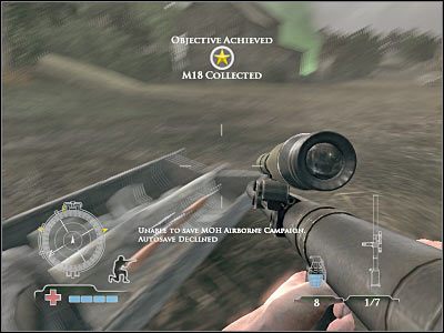 1 - Collect M18 Bundle (cz.2) | Operation Neptune w Medal of Honor Airborne - Medal of Honor: Airborne - poradnik do gry