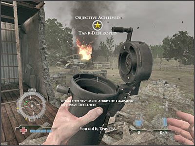 1 - Knock-out Tiger Tank | Operation Neptune w Medal of Honor Airborne - Medal of Honor: Airborne - poradnik do gry