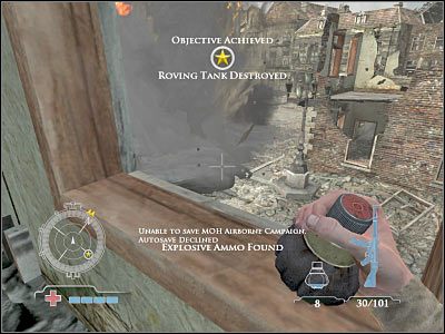 1 - Knock-out Roving Tiger Tank | Operation Market Garden | Airborne - Medal of Honor: Airborne - poradnik do gry