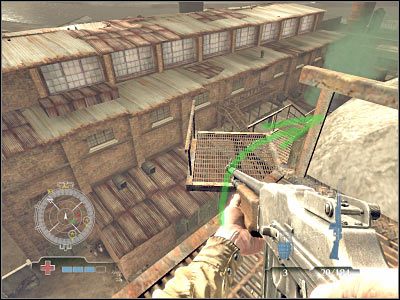 Zerknij teraz na dół - Sabotage Tank Factory Control Room (cz.1) | Operation Varsity | Airborne - Medal of Honor: Airborne - poradnik do gry
