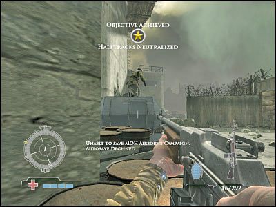 1 - Eliminate Enemies on Halftracks (cz.2) | Operation Der Flakturm | Airborne - Medal of Honor: Airborne - poradnik do gry