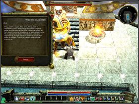 Gdy go pokonasz, zabierz mu Grom Zeusa, a następnie po rozmowie z Ateną przejdź przez portal na Górę Olimp i zagadaj do Zeusa - Wulkan Cyklopów, Wyprawa w Zaświaty, Przeklęta statuetka | Świat Grecki | Loki - Loki - poradnik do gry