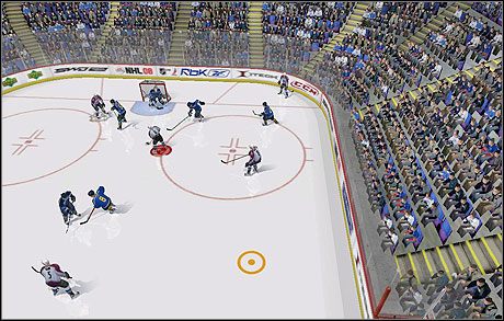 4 - Przykładowa zagrywka | Strzelamy bramki | NHL 08 - NHL 08 - poradnik do gry