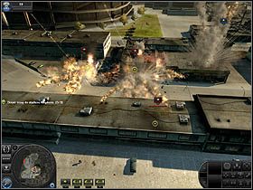 Rusz w kierunku stadionu - Misja 1 - Inwazja! - Solucja - World in Conflict - poradnik do gry