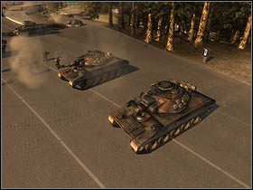 Gdy cywile będą bezpieczni, wyślij swoje siły na drugi koniec mostu [4] - Misja 2 - Połączenie - Solucja - World in Conflict - poradnik do gry