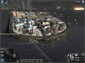 Siły lądowe muszą się tam okopać, a to oznacza, że trzeba je osłaniać - Misja 10 - Upadek Wolności - Solucja - World in Conflict - poradnik do gry