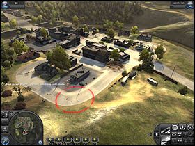 W międzyczasie dowiesz się, że radziecki dowódca chce zbiec z pola bitwy i ucieka na południe - Misja 12 - Jeszcze raz przez wyłom - Solucja - World in Conflict - poradnik do gry