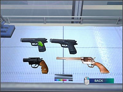Dysponując czterema nowymi pociskami, skieruj się do mikroskopu - The Peacemaker (5) | Śledztwo 5 | CSI Kryminalne Zagadki Las Vegas - CSI: Kryminalne Zagadki Las Vegas: Niezbite dowody - poradnik do gry