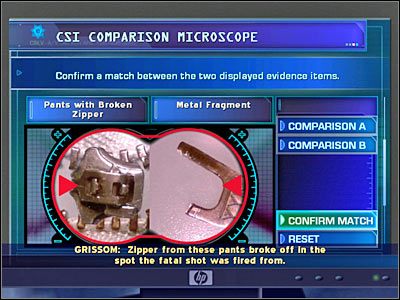 Użyj teraz komputera laboratoryjnego - The Peacemaker (11) | Śledztwo 5 | CSI Kryminalne Zagadki Las Vegas - CSI: Kryminalne Zagadki Las Vegas: Niezbite dowody - poradnik do gry