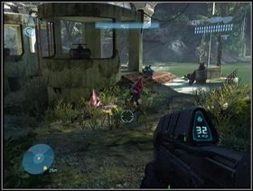 • Find Johnsons crashed Pelican - Sierra 117 (1) | Opis przejścia | Halo 3 - Halo 3 - poradnik do gry