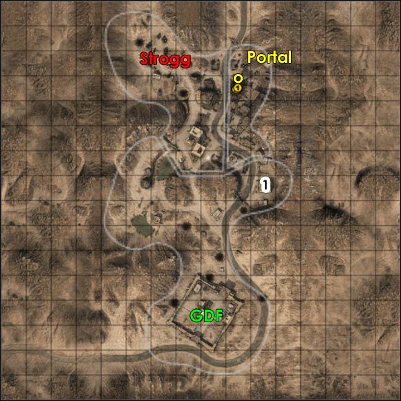 1 - Slipgate | Pola bitew | Enemy Territory Quake Wars - Enemy Territory: Quake Wars - poradnik do gry