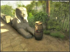 Przejdź przez most, natkniesz się na kolejne ślady krwi - ponownie im się przyglądnij - Observatory Garden | Alexandria | Kleopatra Droga do tronu - Kleopatra: Droga do tronu - poradnik do gry