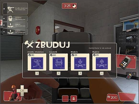 [1] Działko strażnicze - Inżynier | Klasy w Team Fortress 2 - Team Fortress 2 - poradnik do gry