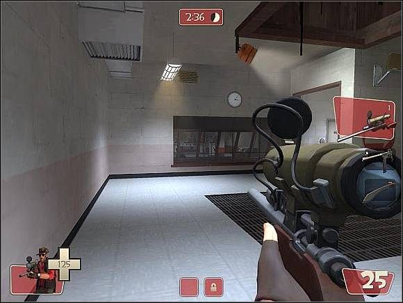 [1] Karabin snajperski z lunetą (główne) - Snajper | Klasy w Team Fortress 2 - Team Fortress 2 - poradnik do gry