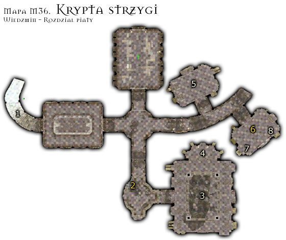1 - M36: Krypta Strzygi | Rozdział 5 | Solucja Wiedźmin - Wiedźmin - poradnik