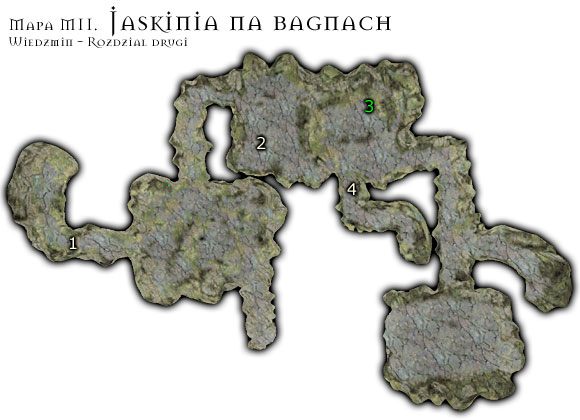 1 - M11: Jaskinia na Bagnach | Rozdział 2 | Solucja Wiedźmin - Wiedźmin - poradnik