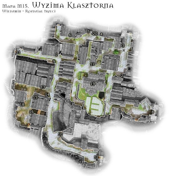 1 - M15: Wyzima Klasztorna | Rozdział 3 | Solucja Wiedźmin - Wiedźmin - poradnik