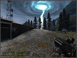 Przejdź na drugą stronę dachu - [Solucja] Podróż w wielkim stylu cz.1 | Half-Life 2 Episode Two - Half-Life 2: Episode Two - poradnik do gry