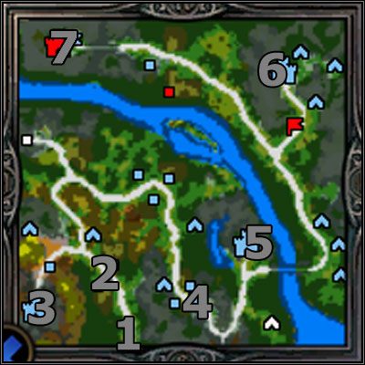 Samotna Ornella ląduje na mapie (1) - Misja 3 - The Bulls Wake | Kampania 2 | HoMM V Dzikie Hordy - Heroes of Might & Magic V: Dzikie Hordy - poradnik do gry