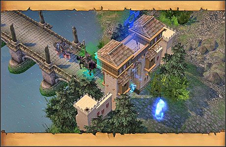 Bramy strzeże magiczna bariera, jak zwykle... - Misja 5 - Heart od Darkness | Kampania 2 | HoMM V Dzikie Hordy - Heroes of Might & Magic V: Dzikie Hordy - poradnik do gry