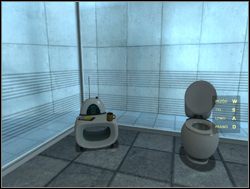 Obudzisz się w zamkniętym pomieszczeniu, które po minucie się otworzy - Pomieszczenie testowe nr 00 | Portal - Portal - poradnik do gry