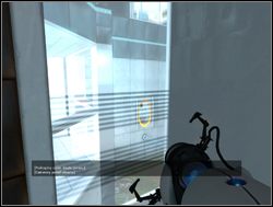 Wejdź po schodach (uważaj na kulę energetyczną, która odbija się od ściany - Pomieszczenie testowe nr 11 | Portal - Portal - poradnik do gry