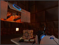 Umieść kostkę na czerwonym przycisku - Pomieszczenie testowe nr 12 | Portal - Portal - poradnik do gry