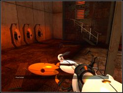 Skocz lądując za wieżyczką - Pomieszczenie testowe nr 19 (cz.2) | Portal - Portal - poradnik do gry