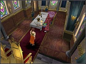 Z dziedzińca Simon powraca do miasta, a konkretnie do mieszczącej się w rynku siedziby klubu - Wygrać zawody cz.2 | Simon the Sorcerer 4 - Simon the Sorcerer 4 - poradnik do gry