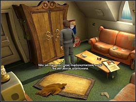 Odzyskawszy przytomność, Simon szybko uświadamia sobie, że ma dla siebie dwie dobre wiadomości - Poradnik do gry - Odnaleźć drogę do Magicznego Królestwa | Simon the Sorcerer 4 - Simon the Sorcerer 4 - poradnik do gry