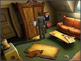 Powszechnie stosowanym paliwem do szaf są napoje energetyczne - Poradnik do gry - Odnaleźć drogę do Magicznego Królestwa | Simon the Sorcerer 4 - Simon the Sorcerer 4 - poradnik do gry