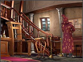 Ponieważ wypytywanie Giovannia nie przyniosło rezultatu, Simon wpada na genialny pomysł zakupienia pizzy z dostawą do domu - Uratować Magiczne Królestwo cz.7 | Simon the Sorcerer 4 - Simon the Sorcerer 4 - poradnik do gry