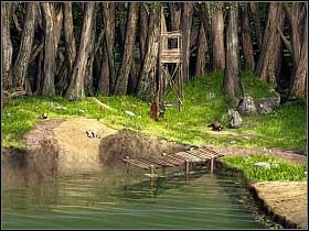 I z tą myślą chłopak udaje się do domku babci - a nuż leciwa staruszka kisi gdzieś trochę grosza - Uratować Magiczne Królestwo cz.15 | Simon the Sorcerer 4 - Simon the Sorcerer 4 - poradnik do gry