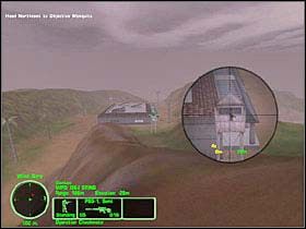 Gdy wyczyścisz teren z wrogów udaj się do punktu Mosquito (uwaga wieże strażnicze) - Misja 20 - Operation Checkmate | Delta Force Land Warrior - Delta Force: Land Warrior - poradnik do gry