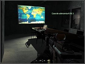 W centrum sterowania rakietami, do którego dotrzesz pod koniec misji, znajduje się mała sala konferencyjna - Nie można walczyć w Sali Wojennej | Materiały wywiadowcze - Call of Duty 4: Modern Warfare - poradnik do gry