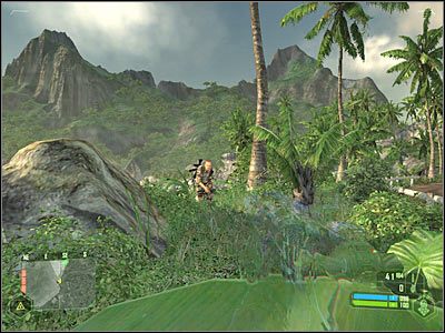 1 - Crysis: Misja 1, Contact - Zbliżenie się do strefy lądowania #2 - solucja - Crysis - poradnik do gry
