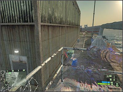 Jak już wspomniałem, zabezpiecz cały magazyn - Crysis: Misja 4, Assault - Zniszczenie dział przeciwlotniczych #2 cz.1 - solucja - Crysis - poradnik do gry