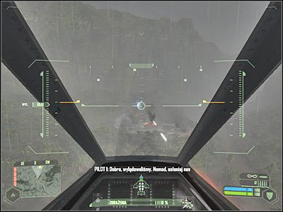 Potwory koniecznie trzymaj na dystans, gdyż wykorzystywany myśliwiec nie jest zbyt zwrotny - Crysis: Misja 10, Ascension - Ochrona płaskowyżu - solucja, opis przejścia - Crysis - poradnik do gry